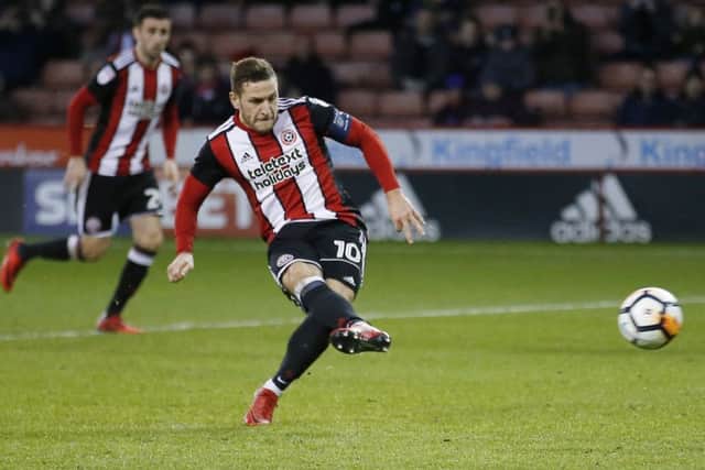 Billy Sharp makes no mistake from the spot
