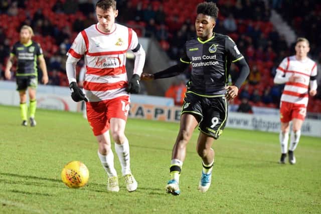Doncaster Rovers v Bristol Rovers. Doncaster's Liam Mandeville, pictured. Picture: Marie Caley