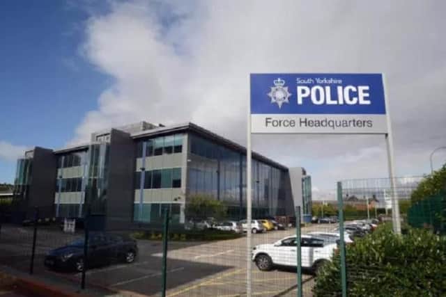 South Yorkshire Police's headquarters.
