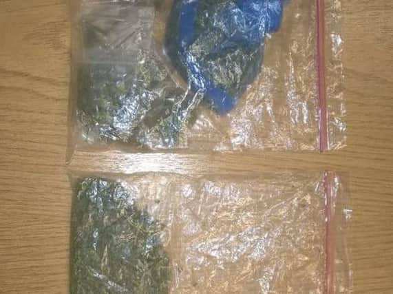 Drugs seized by police officers in Parson Cross, Sheffield