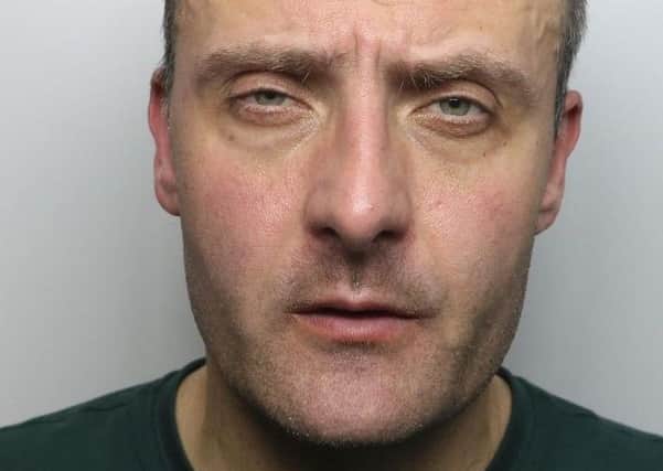 Pictured is John Parker, 44, of of Bailey Grove Road, Eastwood, who has been jailed for five weeks after committing a theft and a fraud offence.