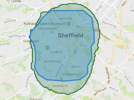 Uber Eats in Sheffield