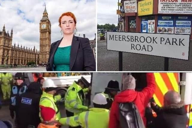 Louise Haigh MP and trouble in Meersbrook Park Road.