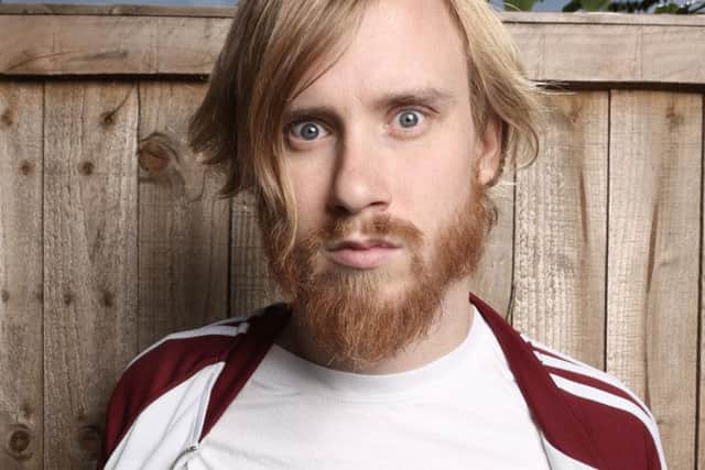Comedian Bobby Mair, currently feeling Loudly Insecure