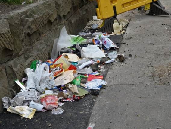 The litter louts were convicted after refusing to pay fines
