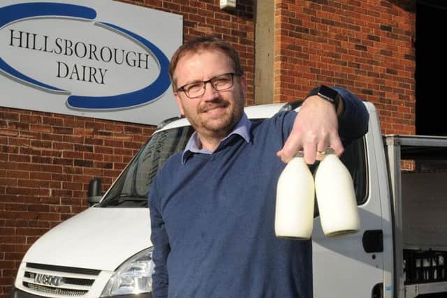 Operations manager Damon Ingamells, of Hillsborough Dairy.