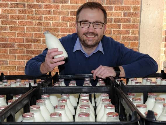 Operations manager Damon Ingamells, of Hillsborough Dairy.