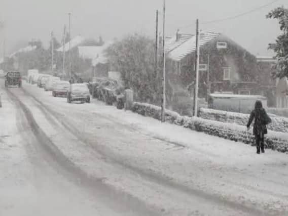 Sheffield is set to experience more wintry weather next week