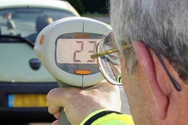 Speed gun.