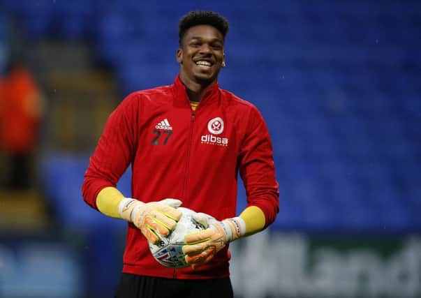 Jamal Blackman will miss the trip to Wolverhampton Wanderers: Simon Bellis/Sportimage
