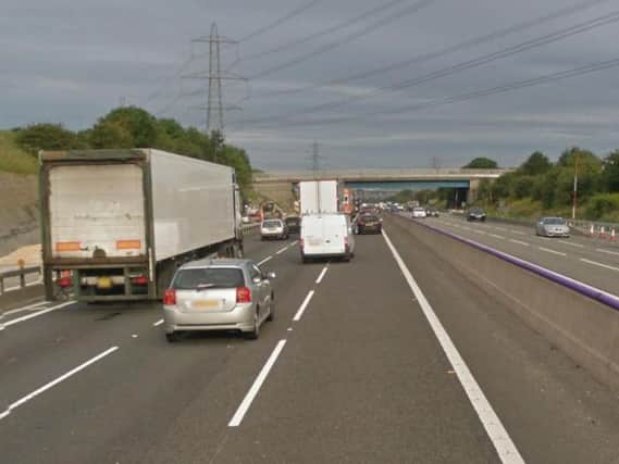 Highways England said the crash happened on the M1 between junctions 32 and 33 (photo: Google)
