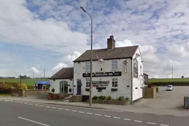 Owen Scott crashed into the Travellers Inn, Oxspring