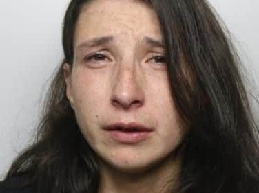 Kayleigh Miller, who took part in the first assault