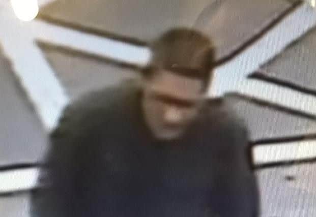 This man is being sought in connection with the alleged burglary on Burman Road (incident 657, of January 23)