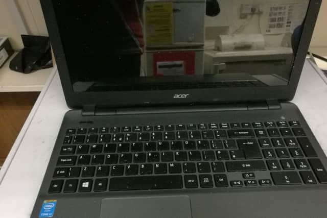 This Acer laptop is waiting to be returned to its rightful owner