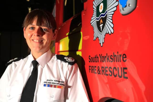 Alex Johnson is the new assistant chief officer at South Yorkshire Fire & Rescue. Picture: Chris Etchells