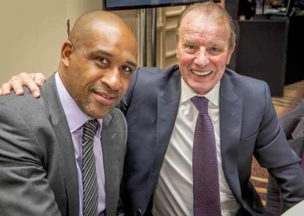 Brian Deane and former manager Dave Bassett