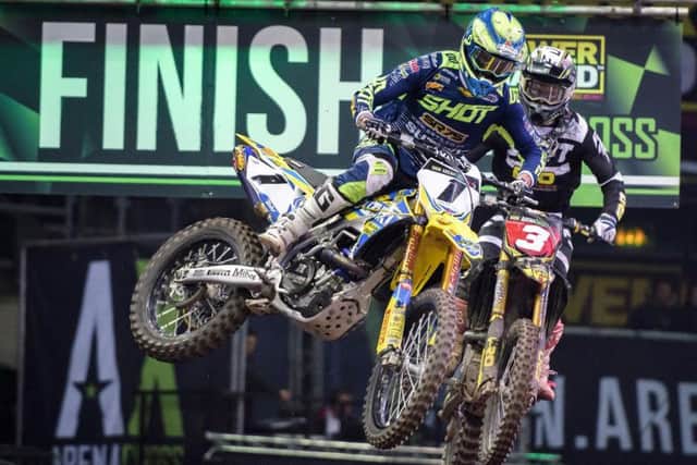 Thomas Ramette and Cedric Soubeyras are gearing up for an AX showdown.