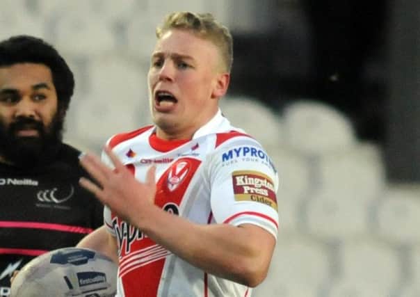 St Helens' Jack Ashworth will play for Sheffield Eagles against Halifax this weekend