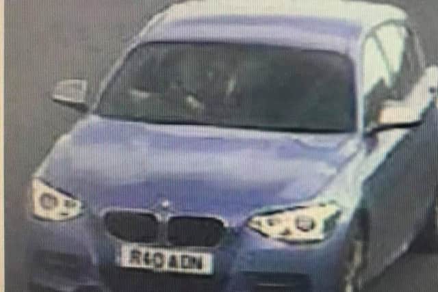 Police are trying to trace this vehicle.