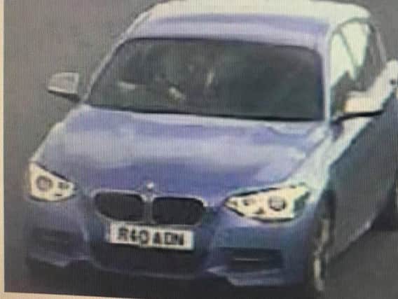 Police are trying to trace this vehicle.