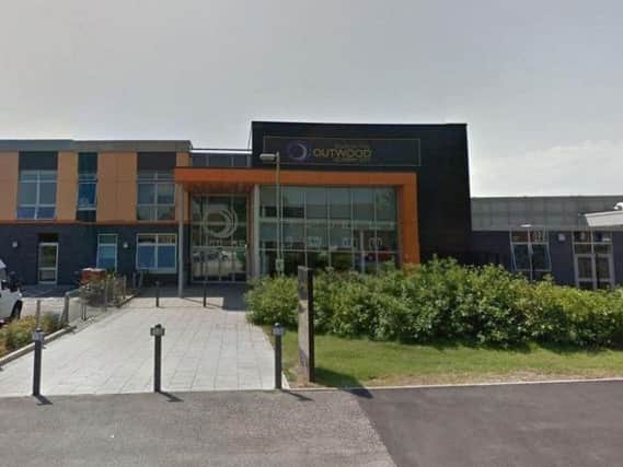 The collision happened outside Outwood Academy City