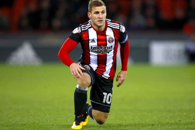 Billy Sharp scored Sheffield United's opening goal against his former club