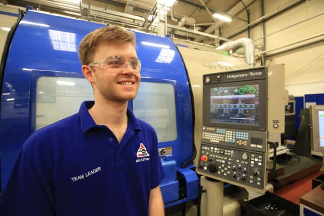Made in Sheffield feature - AESSEAL Plc. Pictured is Max Fletcher. Picture: Chris Etchells