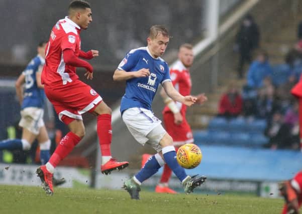 Chesterfield v Crawley, Louis Reed