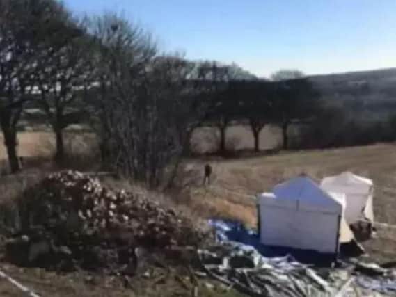 Human remains were found in Barnsley last weekend