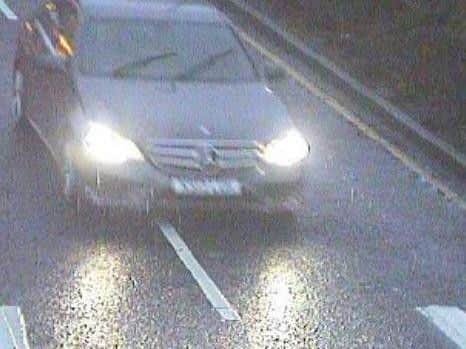 A driver of an unregistered vehicle who verbally abused a police sergeant on patrol in an area of Sheffield, before being involved in a 'road rage incident,' was caught more than 80 miles away.