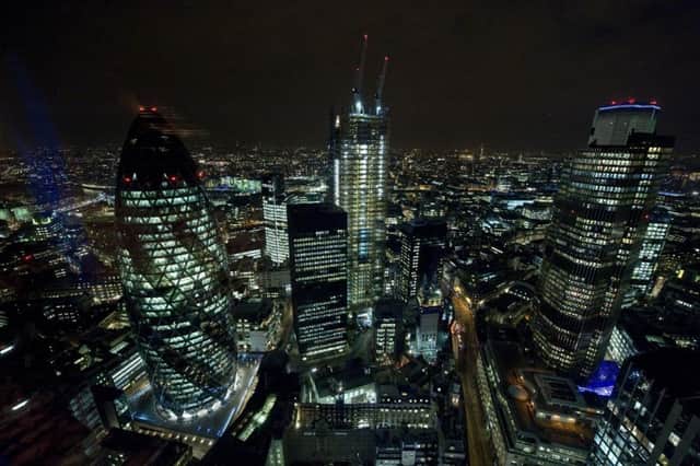 A view of the City of London. Pendragon has published its full year profits. Photo: Ian West/PA Wire