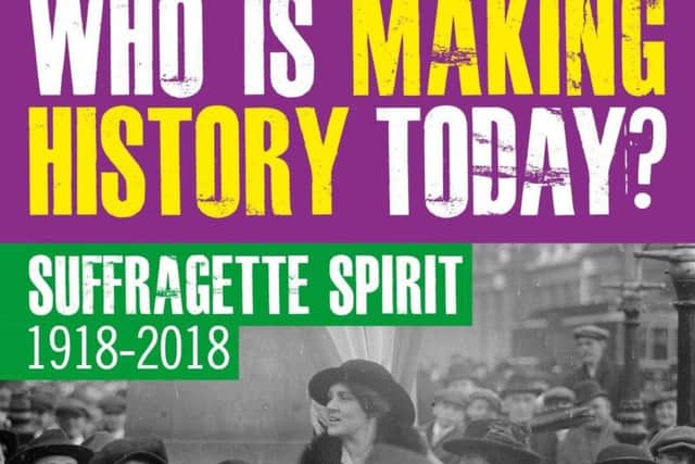 Suffragette Spirit campaign is being run in partnership with Amnesty International