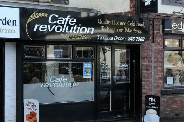 Cafe Revolution, Station Road. Chapeltown.
