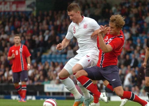 England Under-21s v Norway at the Proact Stadium, Chesterfield 
Connor Wickham, pictured
