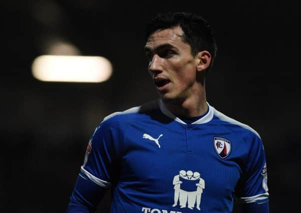 Chesterfield's Louis Dodds. Picture Andrew Roe/AHPIX LTD.