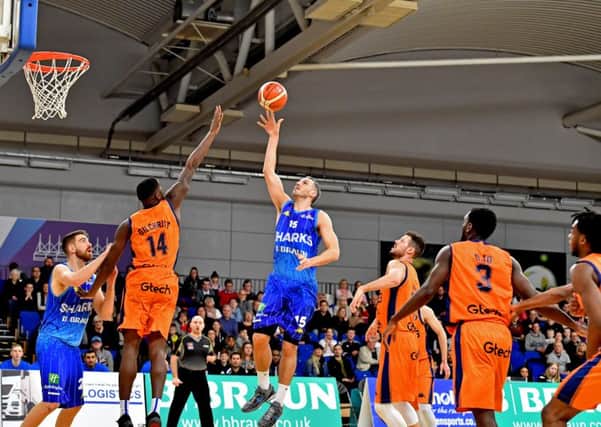 Sheffield Sharks Captain, Mike Tuck

Picture by Andy Chubb