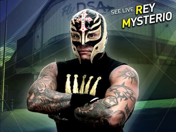 Wrestling legend Rey Mysterio