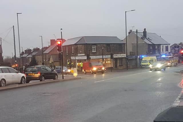 Emergency services on Woodhouse Road - Credit: Anthony Bell