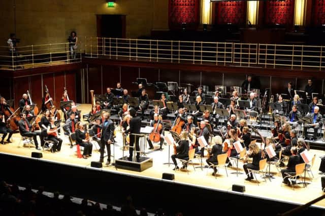 The Hall Orchestra at Sheffield City Hall. Picture: Scott Merrylees
