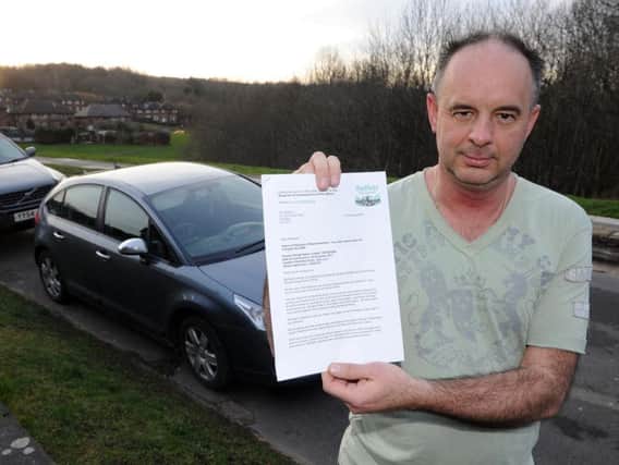 Simon Marsh was one of the 141 drivers issued a bus lane ticket on Christmas Day. His appeal was rejected by Town Hall bosses. Picture: The Star/Andrew Roe
