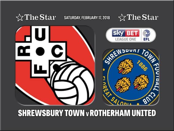 Shrewsbury Town v Rotherham United