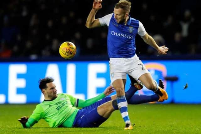 Jordan Rhodes wasn't in the squad for Sheffield Wednesday's FA Cup match against Swansea City
