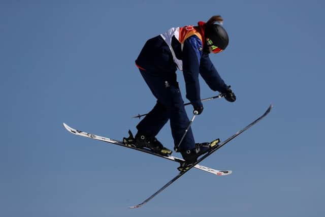 Great Britain's Katie Summerhayes in the Ski Slopestyle at the Bogwang Snow Park during day eight of the PyeongChang 2018 Winter Olympic Games in South Korea. PRESS ASSOCIATION Photo.
