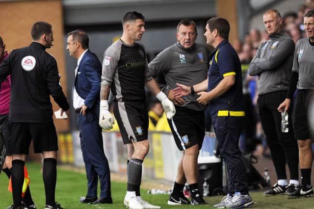 Owls goalkeeper Keiren Westwood faces six weeks on the sidelines after undergoing groin surgery last week