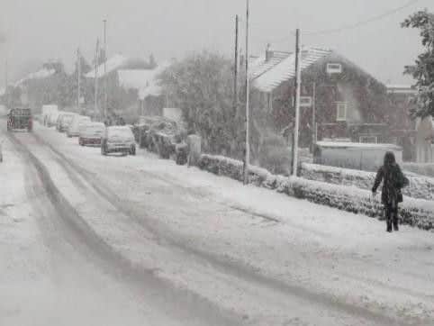 Freezing temperatures and snow are foroecast for next week