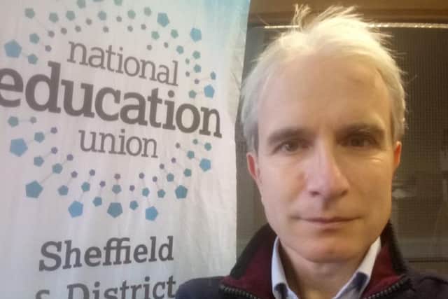 Toby Mallinson,Sheffield NEU (NUT Section) joint division secretary
