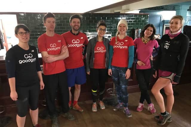 GoodGym session at Abbeydale Picture House in Sheffield.