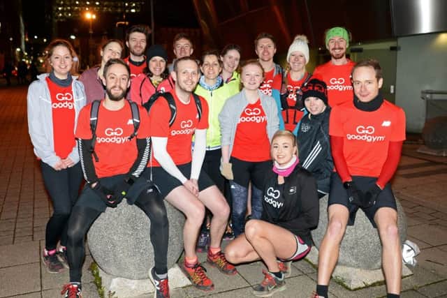 Members of Goodgym, pictured just before they set out on their weekly run. Picture: Marie Caley NSST Goodgym MC 1