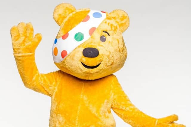 Children in Need mascot Pudsey